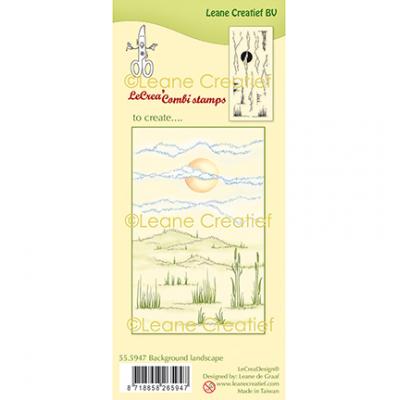 Leane Creatief Clear Stamps - Landschaft